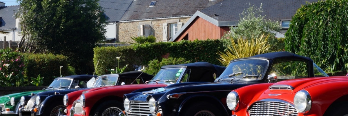 Réception de club de voiture à l'hôtel